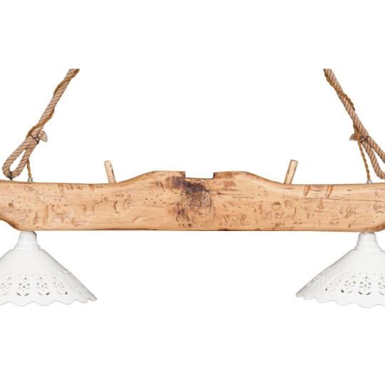 rusztikus paraszthaz vintage csillar ebedlo asztal vilagitas vintage regi videki hangulatu lampa lampak fuggesztek gerenda dekoracio keramia antik porcelan lyukacsos bura provence stilusu paraszthaz.jpg
